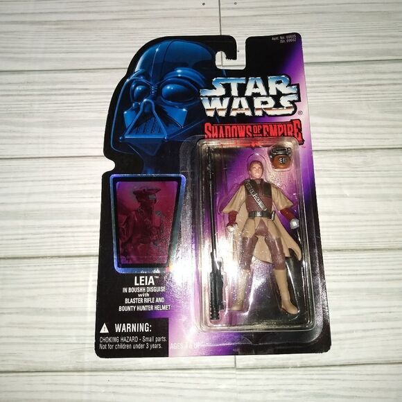 Star Wars Shadows of The Empire 3.75” Leia Boushh Disguise Bounty Hunter Figure - Picture 2 of 8